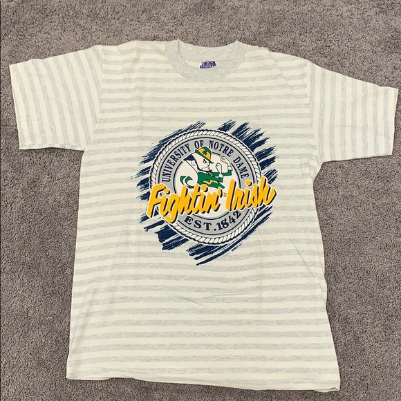 Other - Vintage Notre Dame Fighting Irish Shirt 1991 Rare